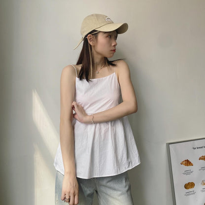 現貨 VT210 Backless Vest - White | Black