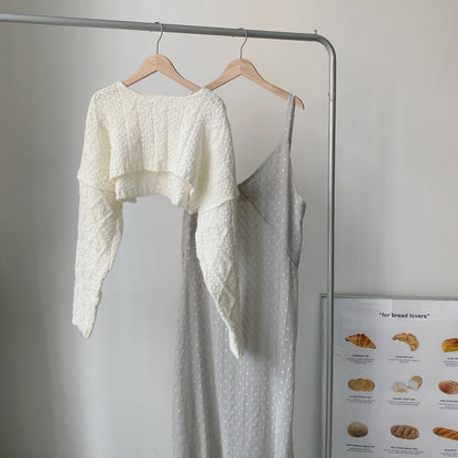 現貨 TP440 Wool Crop Knit - Ivory