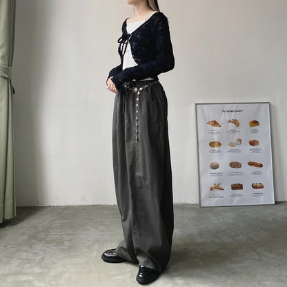 現貨 PT064 Balloon Pants - Ivory | Charcoal