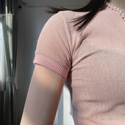 現貨 TP461 Sweet Sheer Top - Pink | White | Green