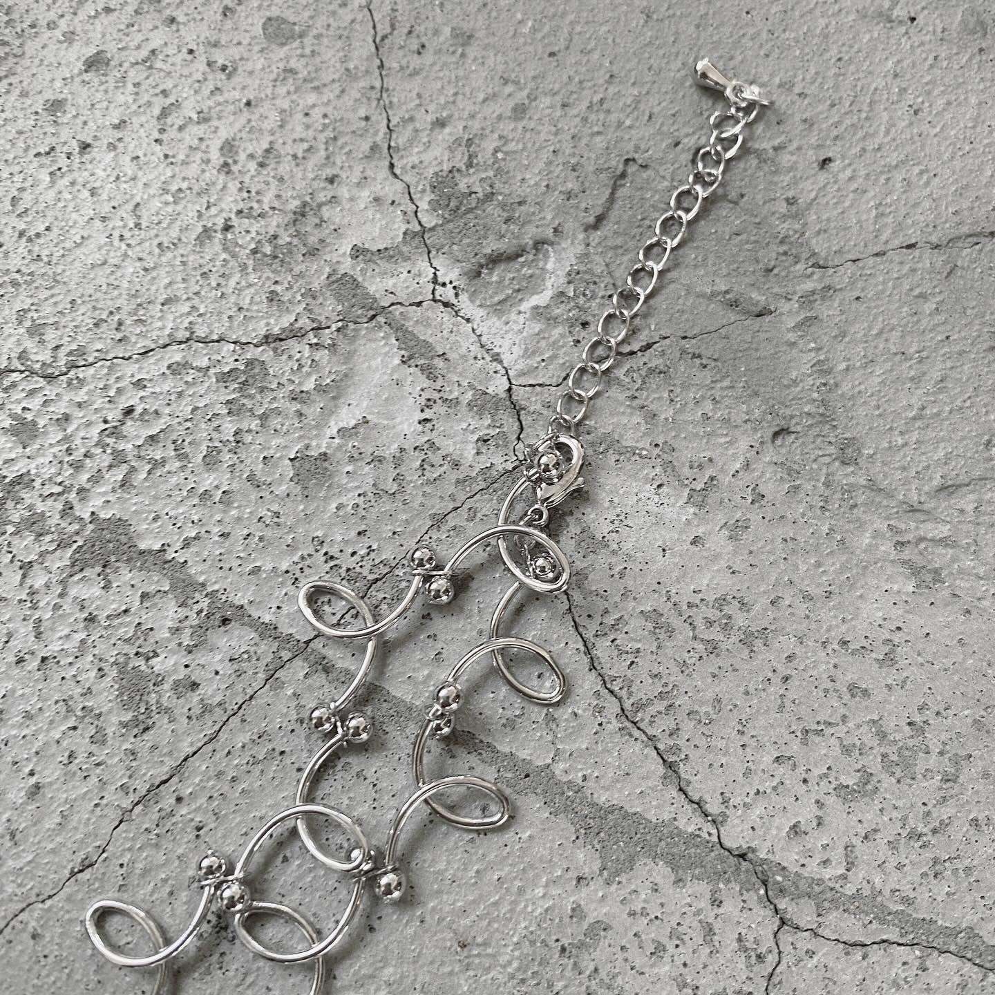 KA288 Vine Necklace - Silver