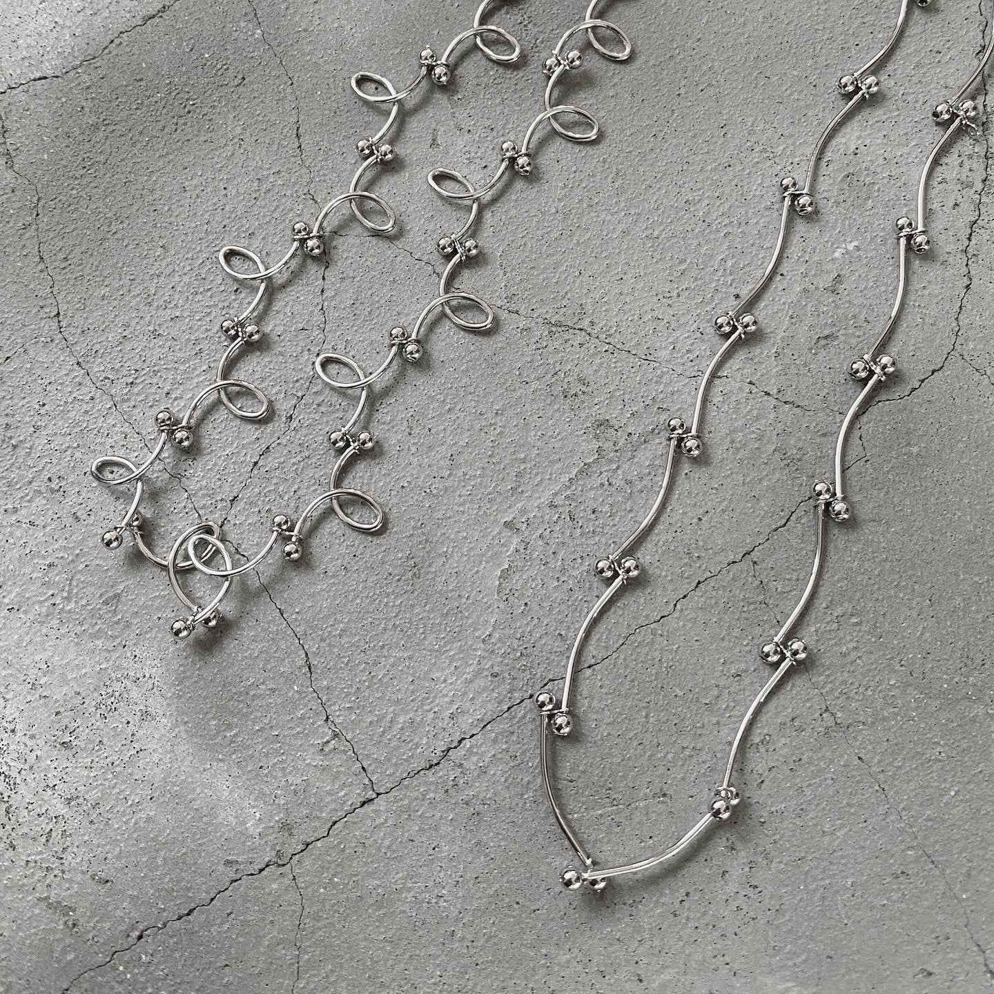 KA288 Vine Necklace - Silver