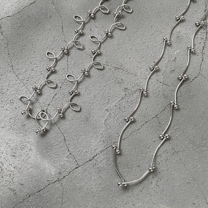 KA288 Vine Necklace - Silver