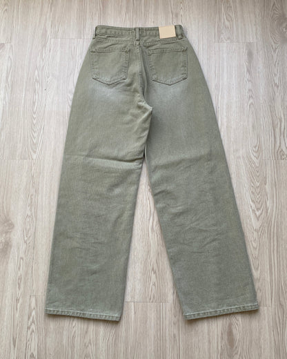 JN050 Straight Jeans - Olive