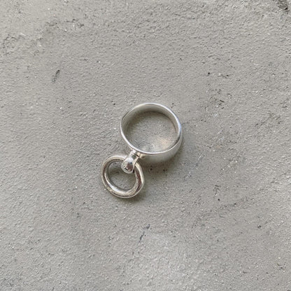 KA281 S925 Circle Ring