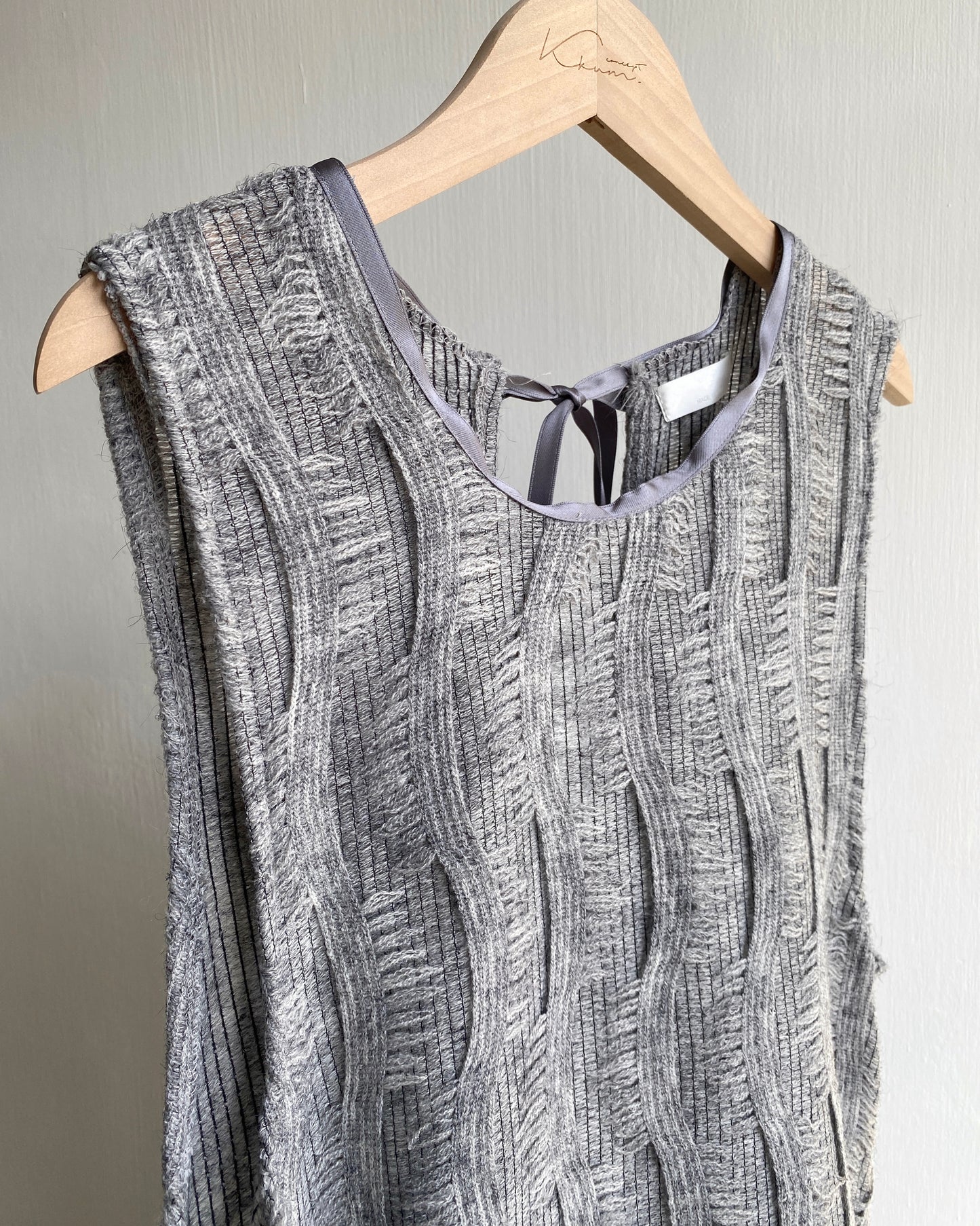 DS255 Texture Knit OPS - Gray | Charcoal