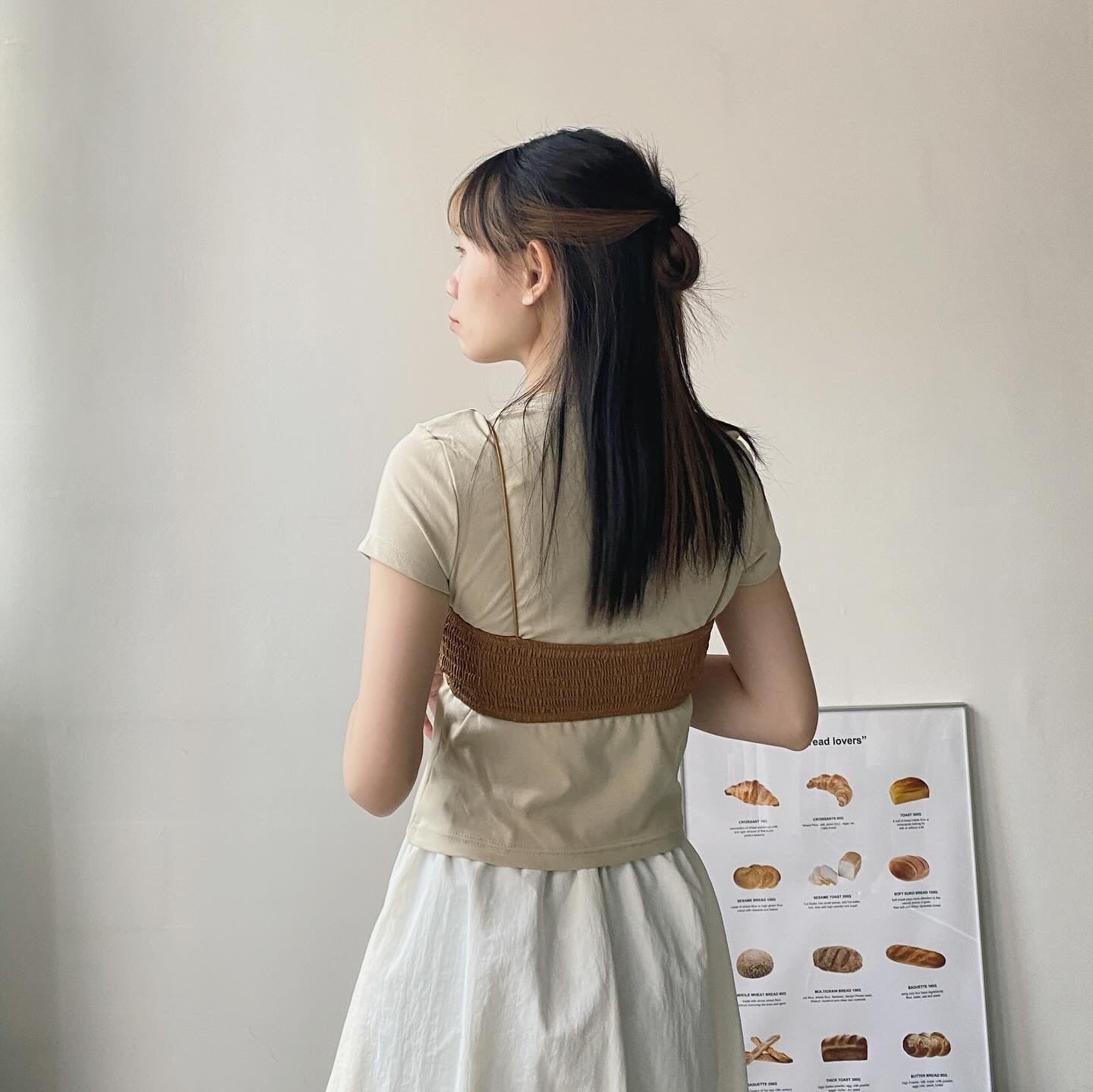 現貨 VT194 Mini Vest - Ivory | Gray | Brown