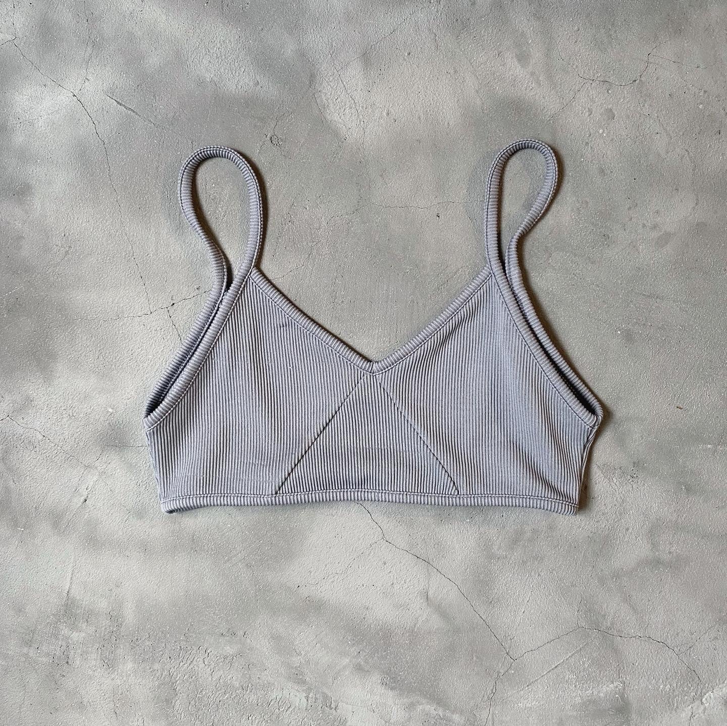 現貨 VT151 V-Neck Bra Top - Beige | Gray | White | Black