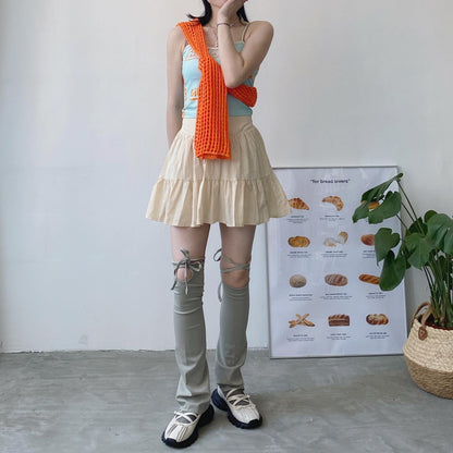 現貨 VT155 Print Sleeveless - Orange | Green