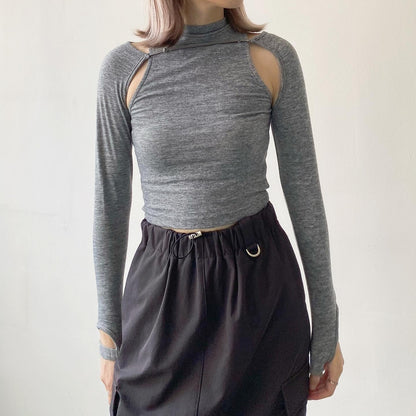 現貨 TP264 2Way Top - Black | Gray