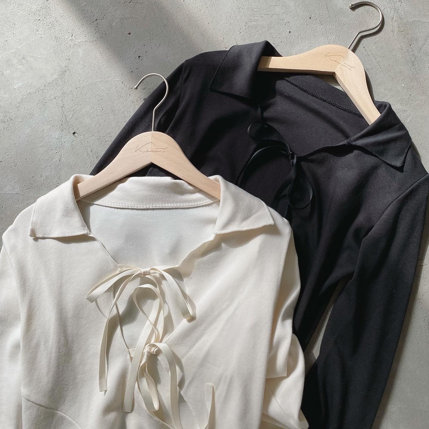 現貨 TP315 Ribbon Top - Ivory | Black