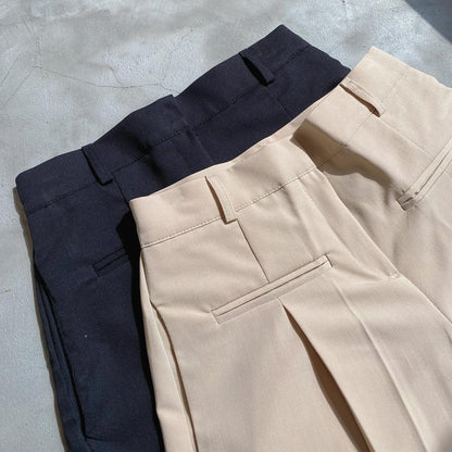 現貨 SP016 Suit Shorts - Beige | black