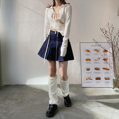 現貨 TP315 Ribbon Top - Ivory | Black