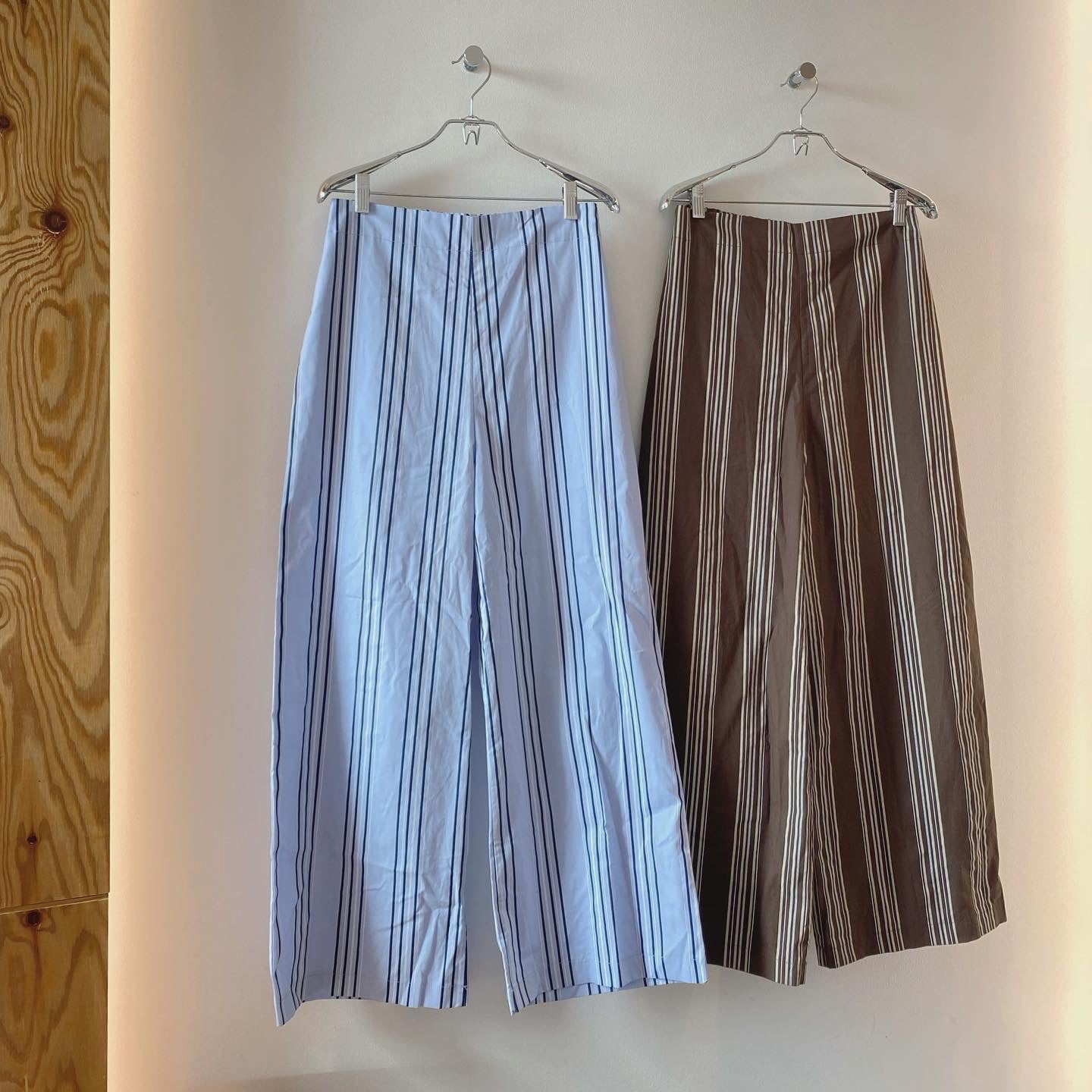 現貨 PT049 Strips Pants - Blue | Brown